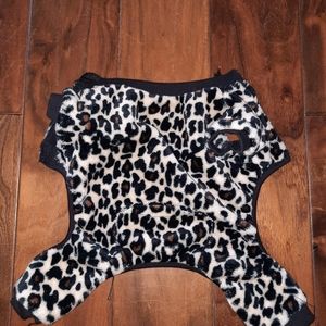 Xs Leopard print dog sweater